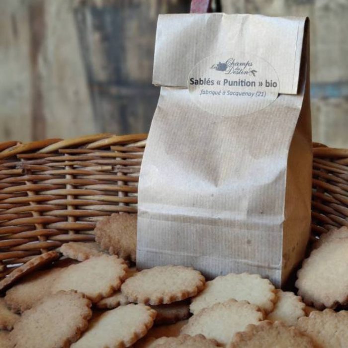 Paquet de biscuits "punition" bio 200g