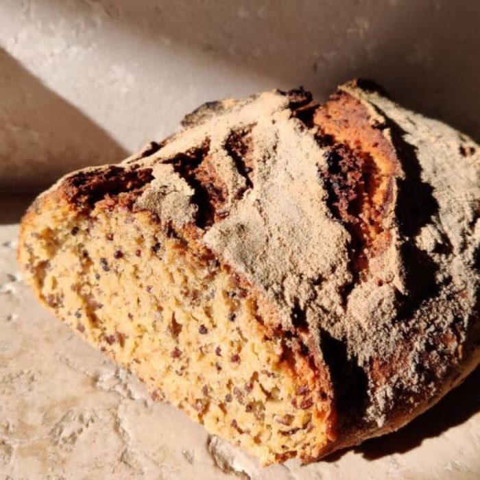 Pain de petit épeautre aux graines - format pétal