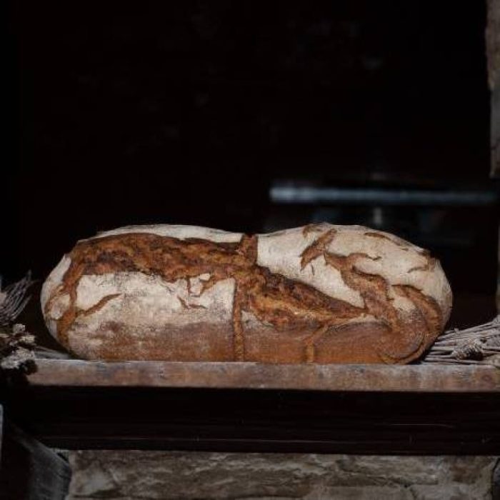 Pain de petit épeautre (engrain) bio au levain de petit épeautre - format pétal