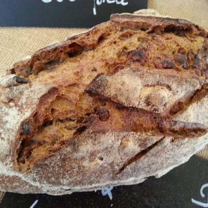 Pain de blé semi complet aux noix bio au levain – Image 2