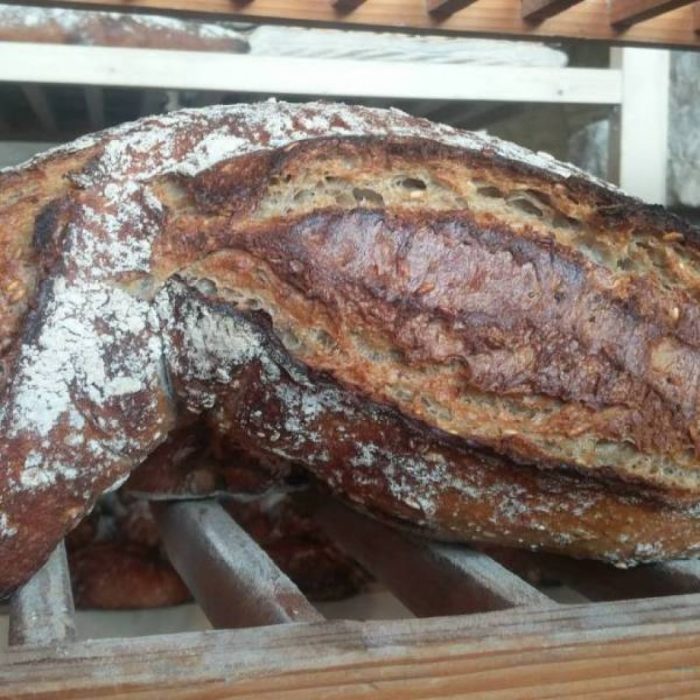 Pain de blé aux graines de Mélilot et avoine bio au levain - format canne – Image 2