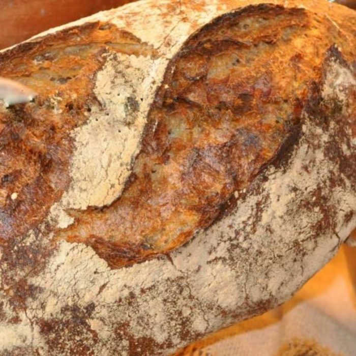 Pain de grand épeautre et blé bio au levain - format batard – Image 2
