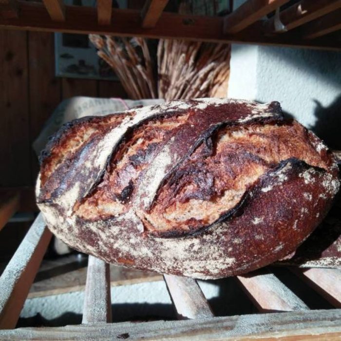 Pain de blé complet bio au levain - format batard – Image 2
