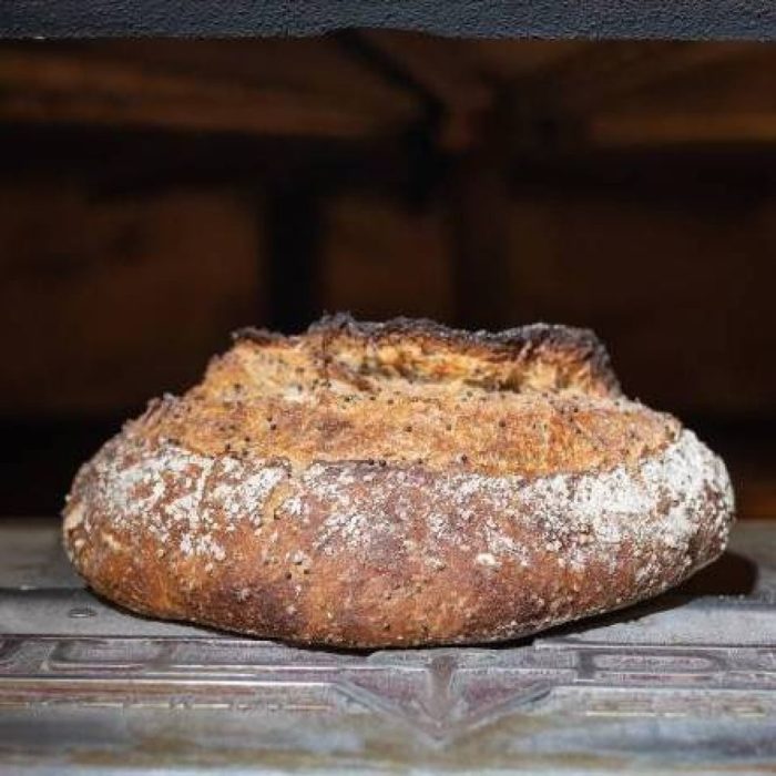 Pain de blé aux graines de colza et Luzerne bio au levain - format lune