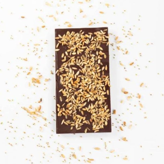 Tablette de chocolat Noir bio Mélilot et Avoine