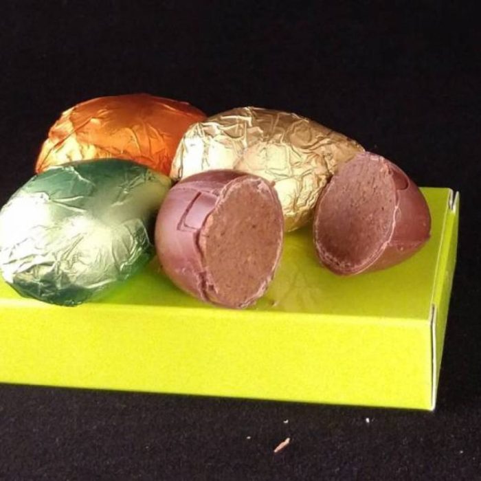 Oeufs pralinés bio par 4 - 80 g