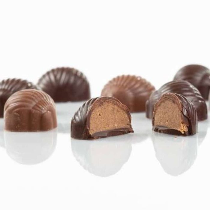 Escargots pralinés, mélange de Noir et Lait bio - 120 g