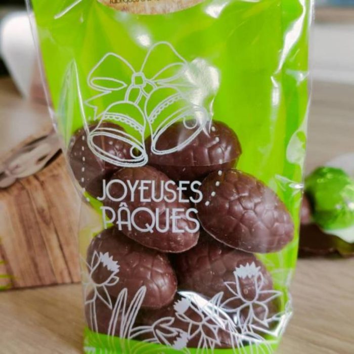 Oeufs pralinés laits bio en sachet - 120 g