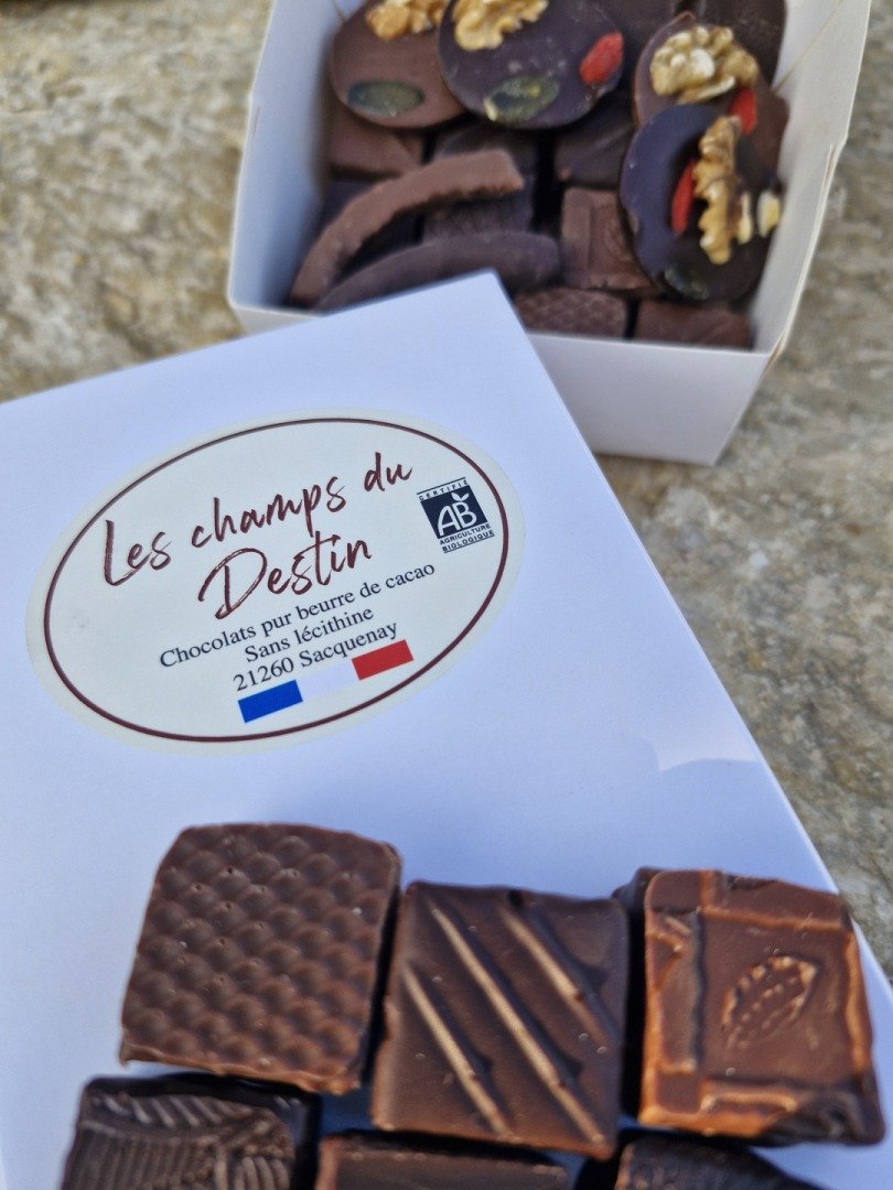 Boîte de bonbons chocolat bio - Petite vrac 350 g