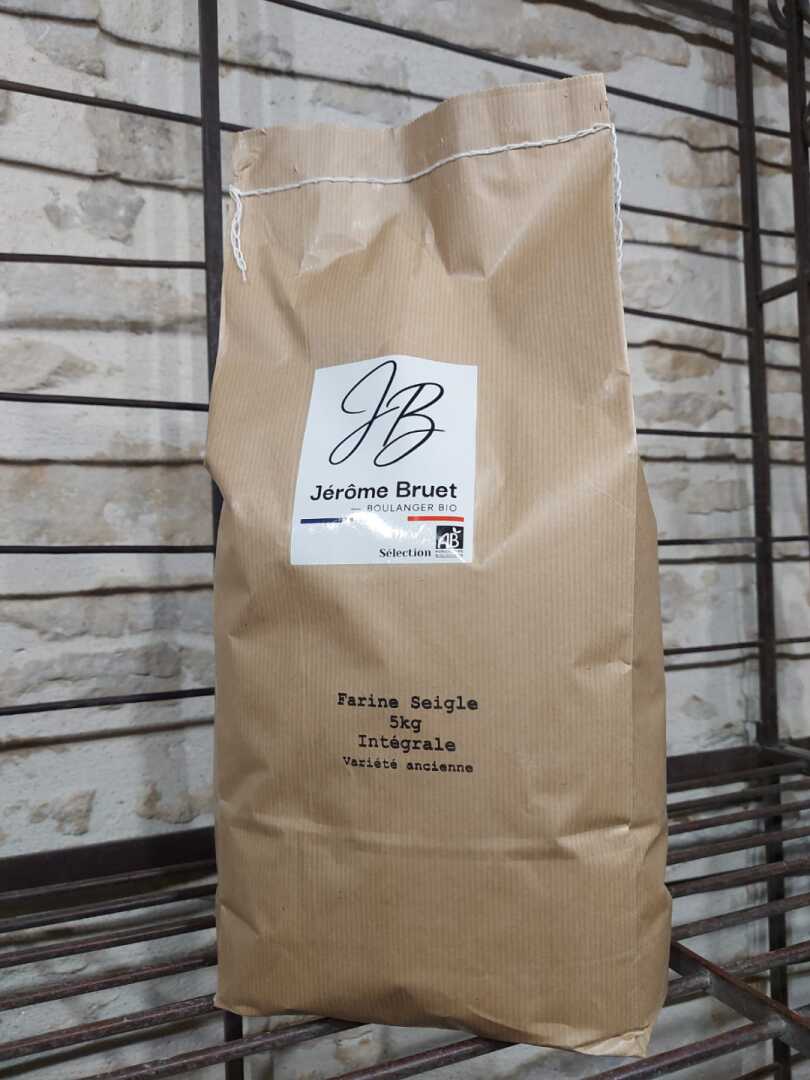 Farine de seigle intégrale 5 kg